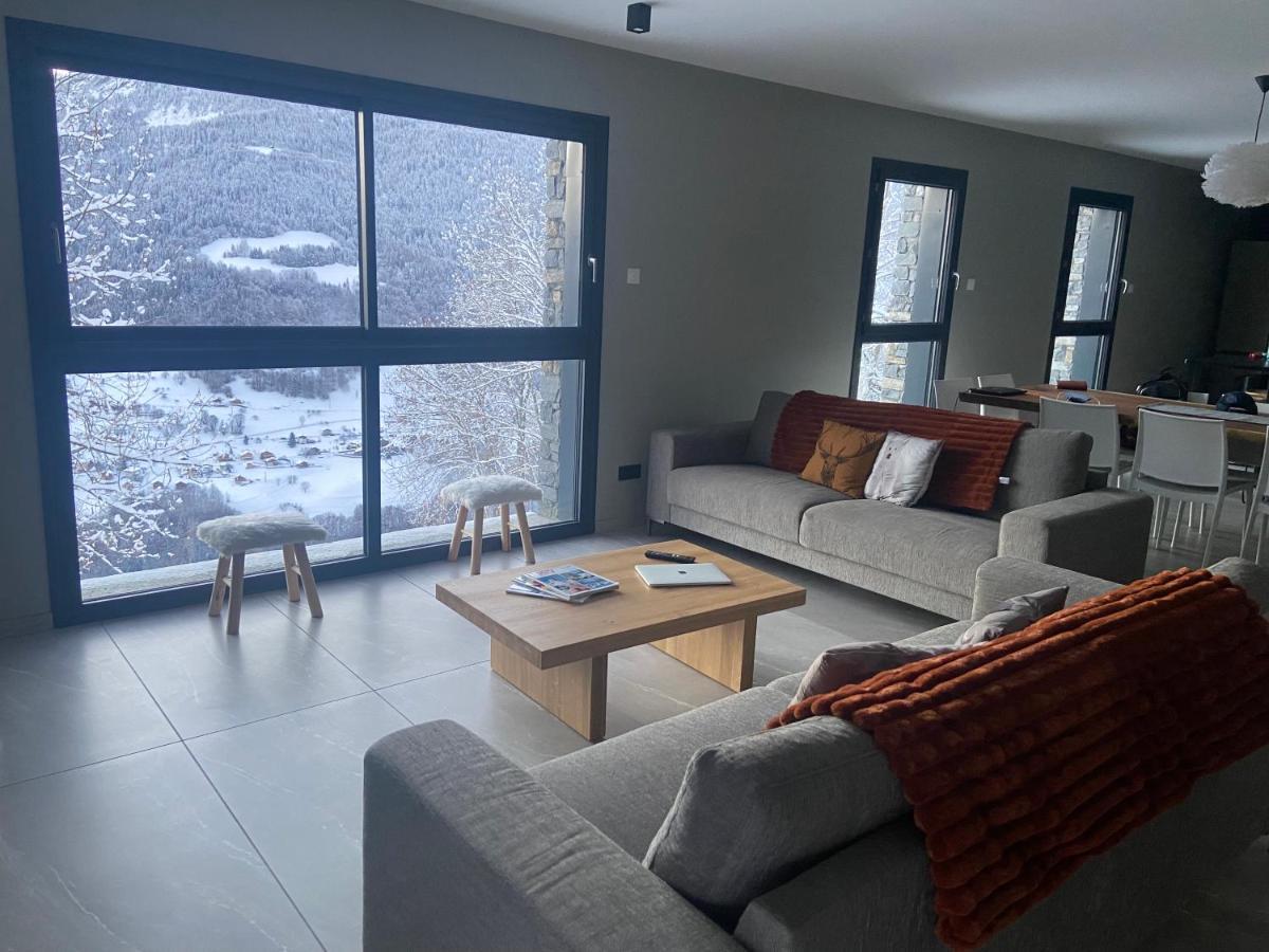 Chalet Confidentiel Valmorel - Chalet De Haut De Gamme 4 Etoiles 12 Personnes Doucy Экстерьер фото